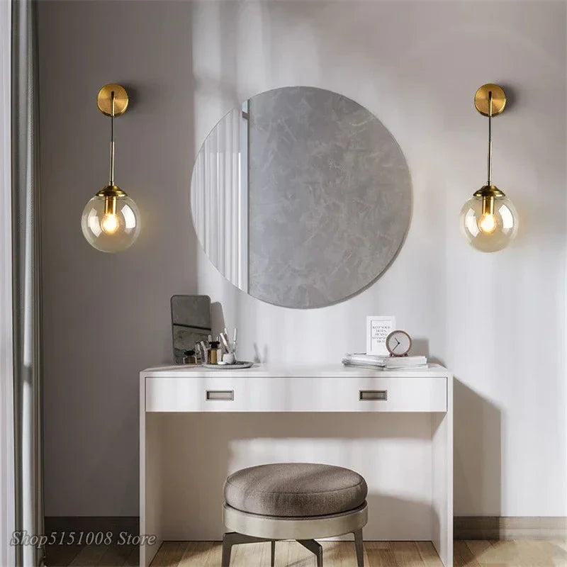 ClearVue - Applique Murale en Verre Moderne