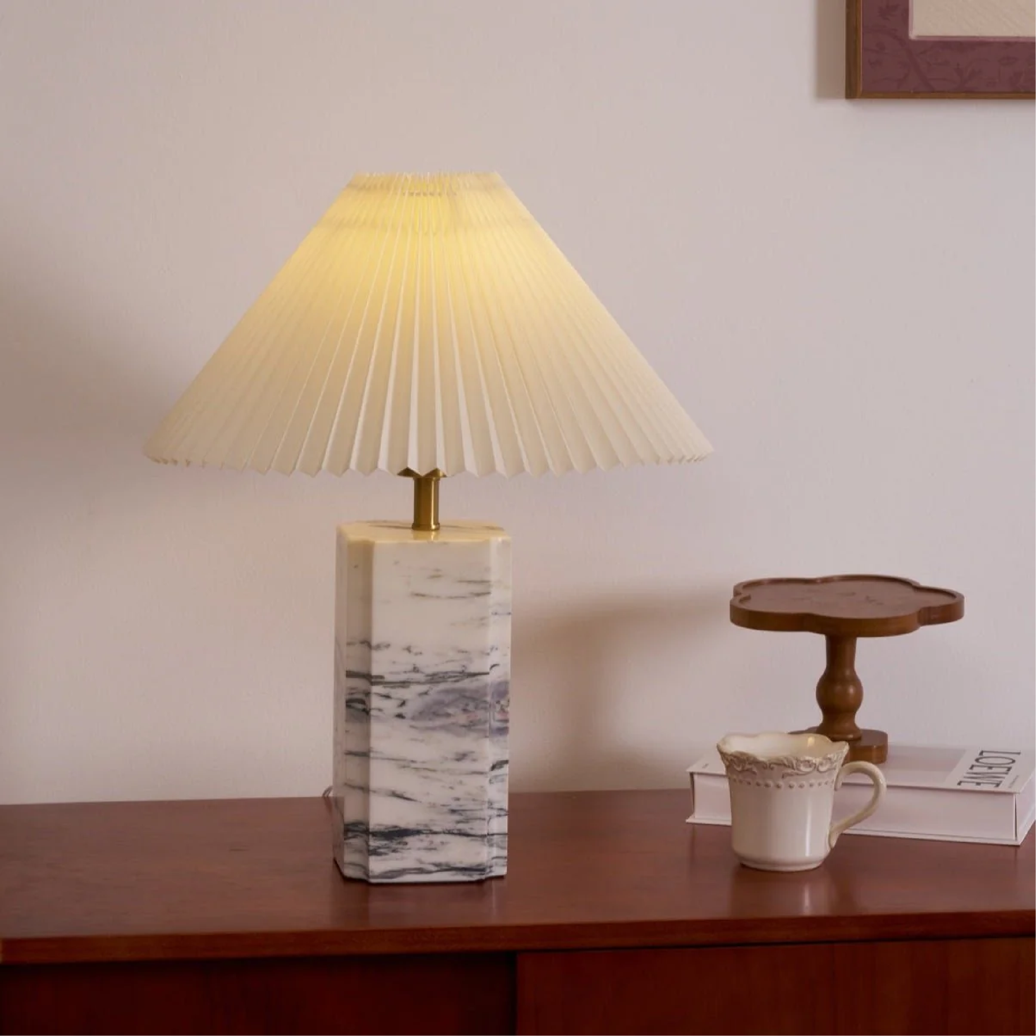 Rica Marble Table Lamp