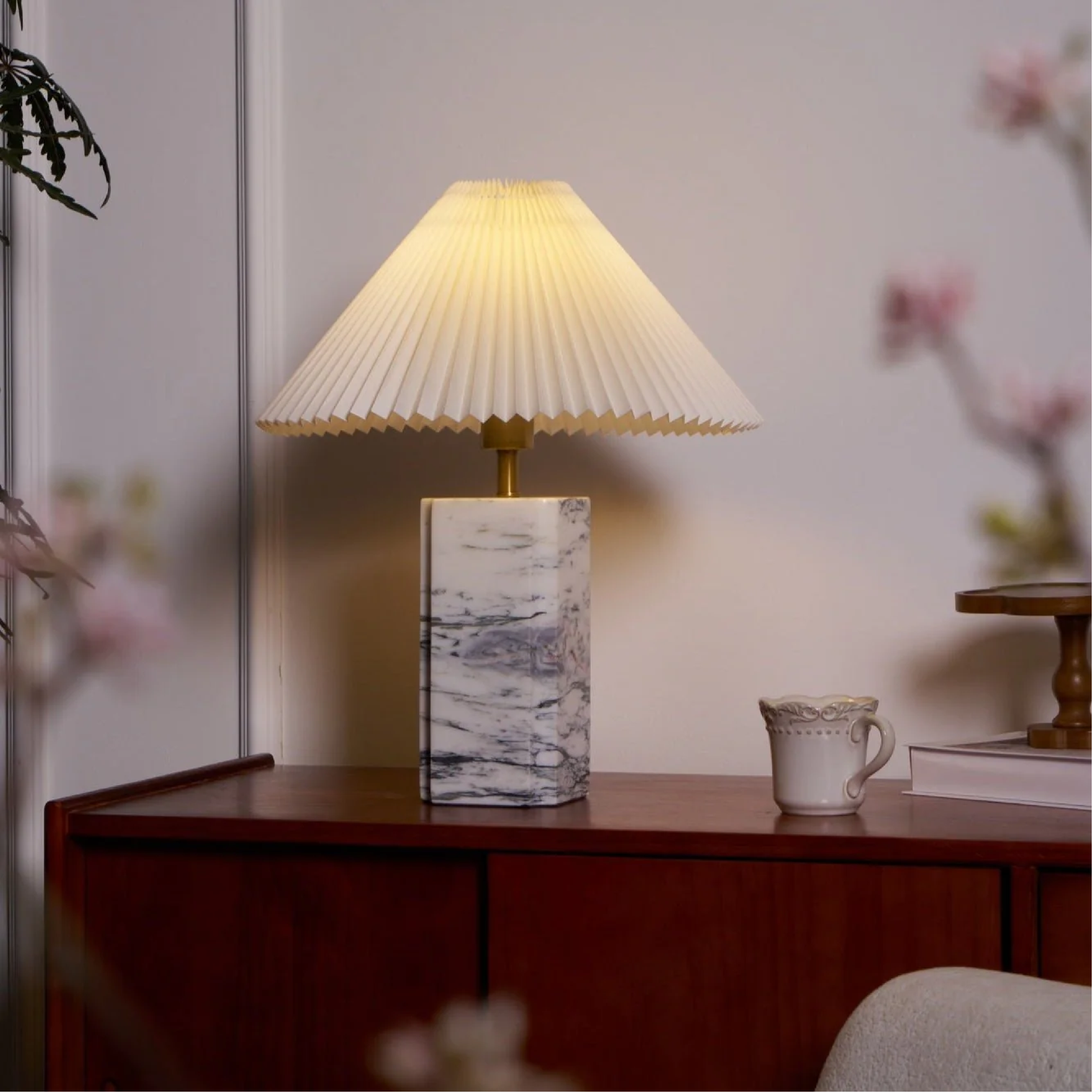 Rica Marble Table Lamp