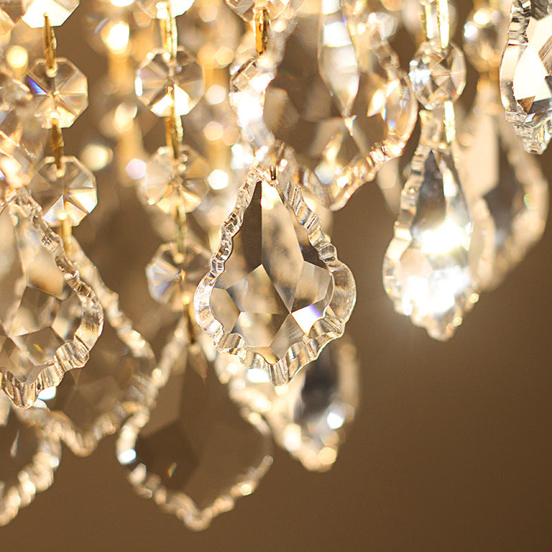 Crystal chandelier for bedroom