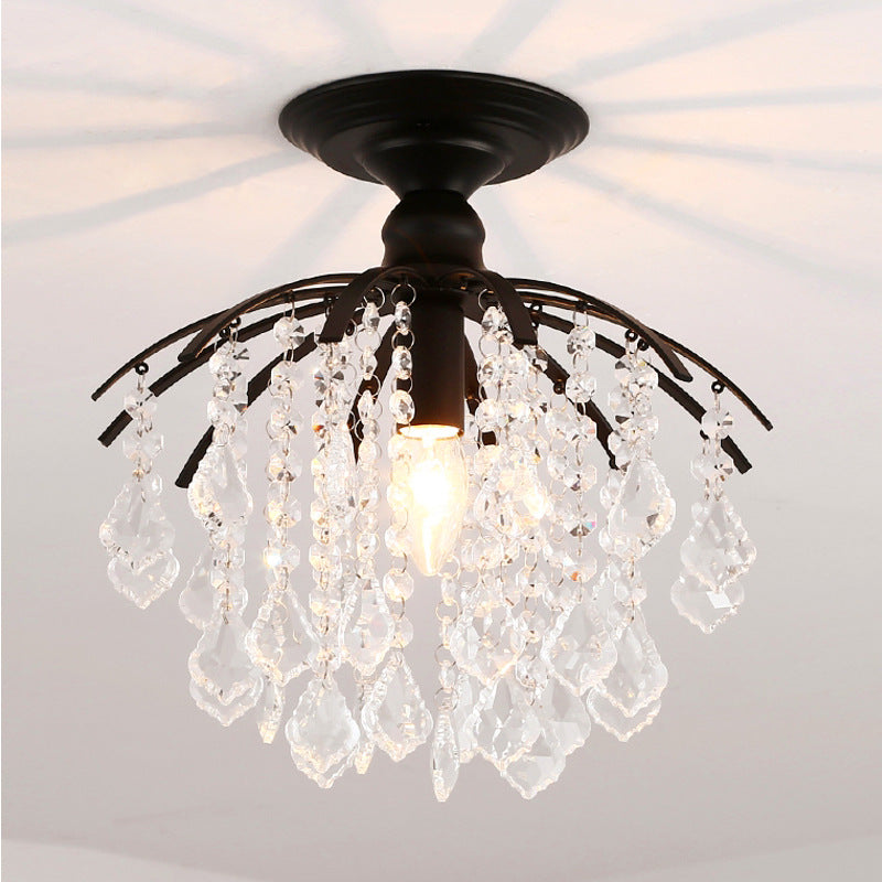 Crystal chandelier for bedroom