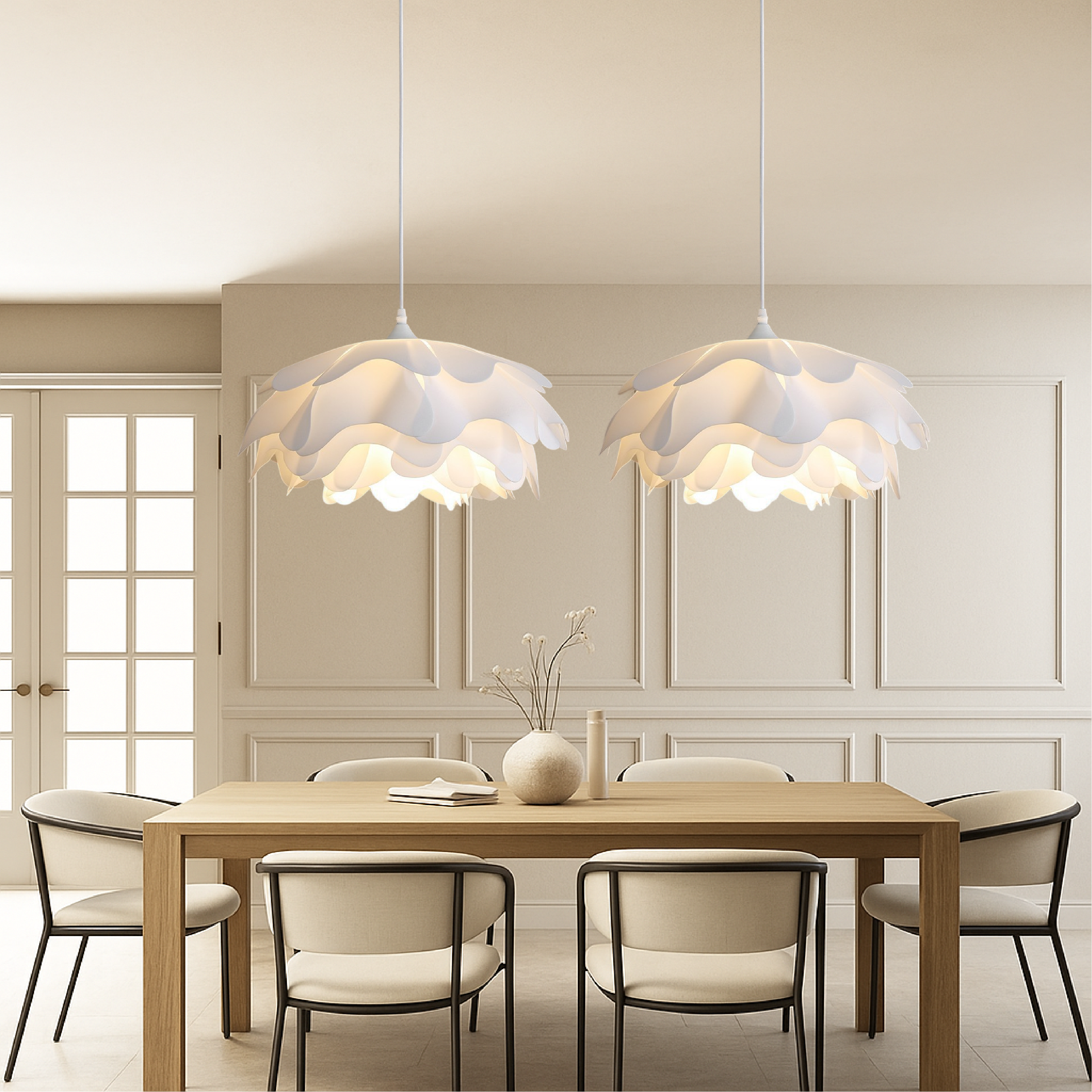 Peony Mud Pendant Lamp