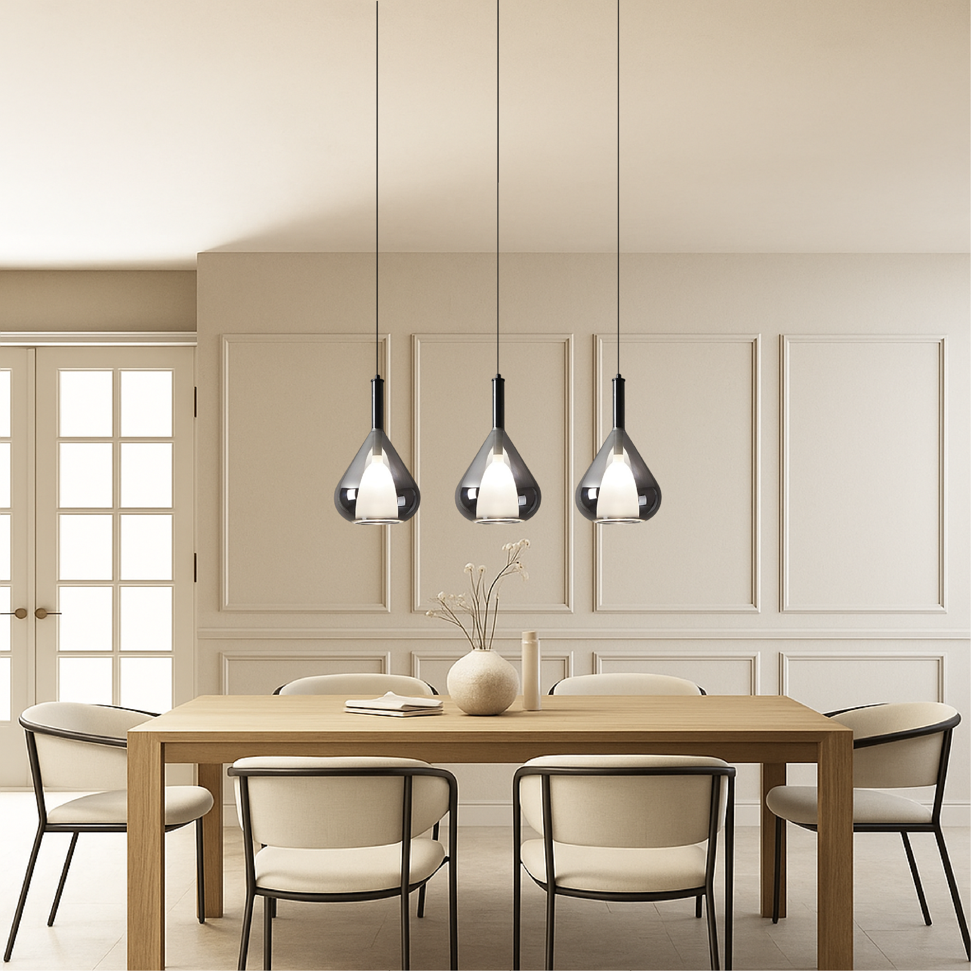 Nady glass pendant lamp