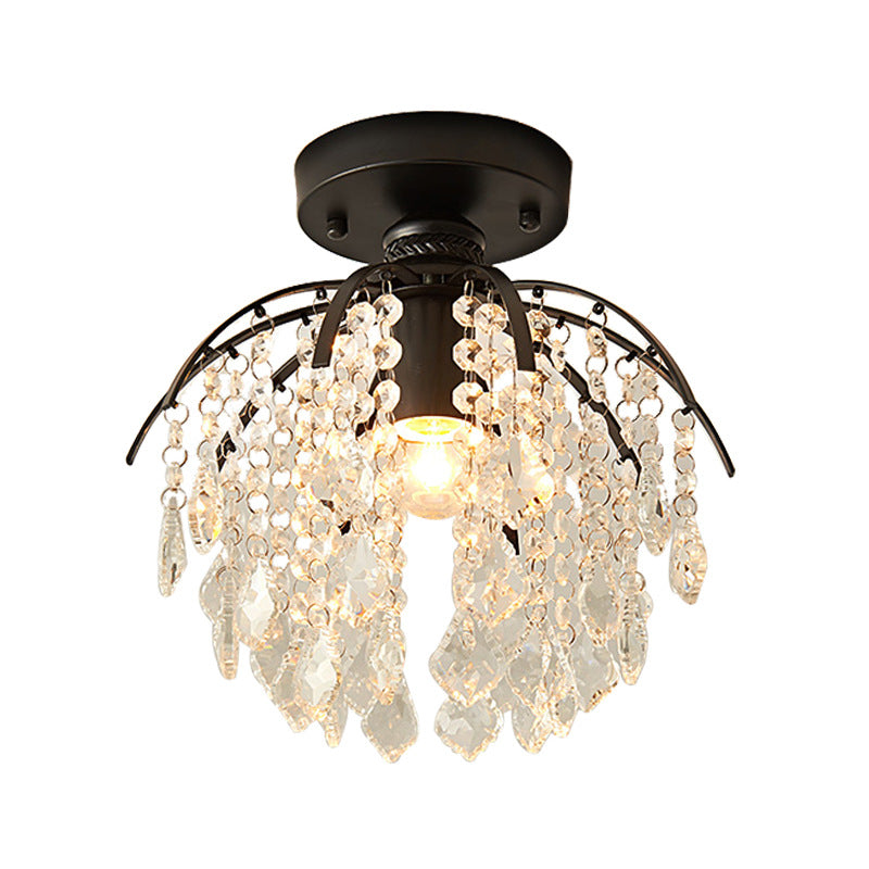 Crystal chandelier for bedroom