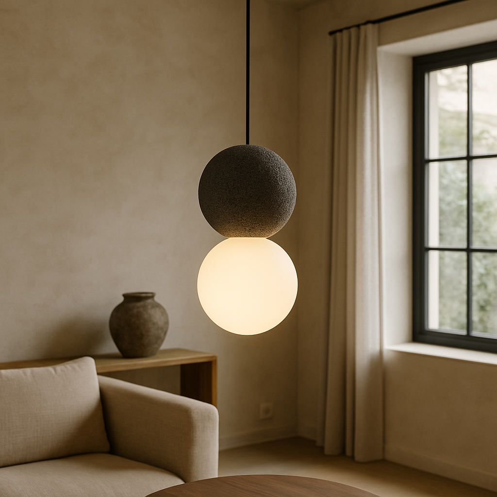 Obsidian Pendant Light