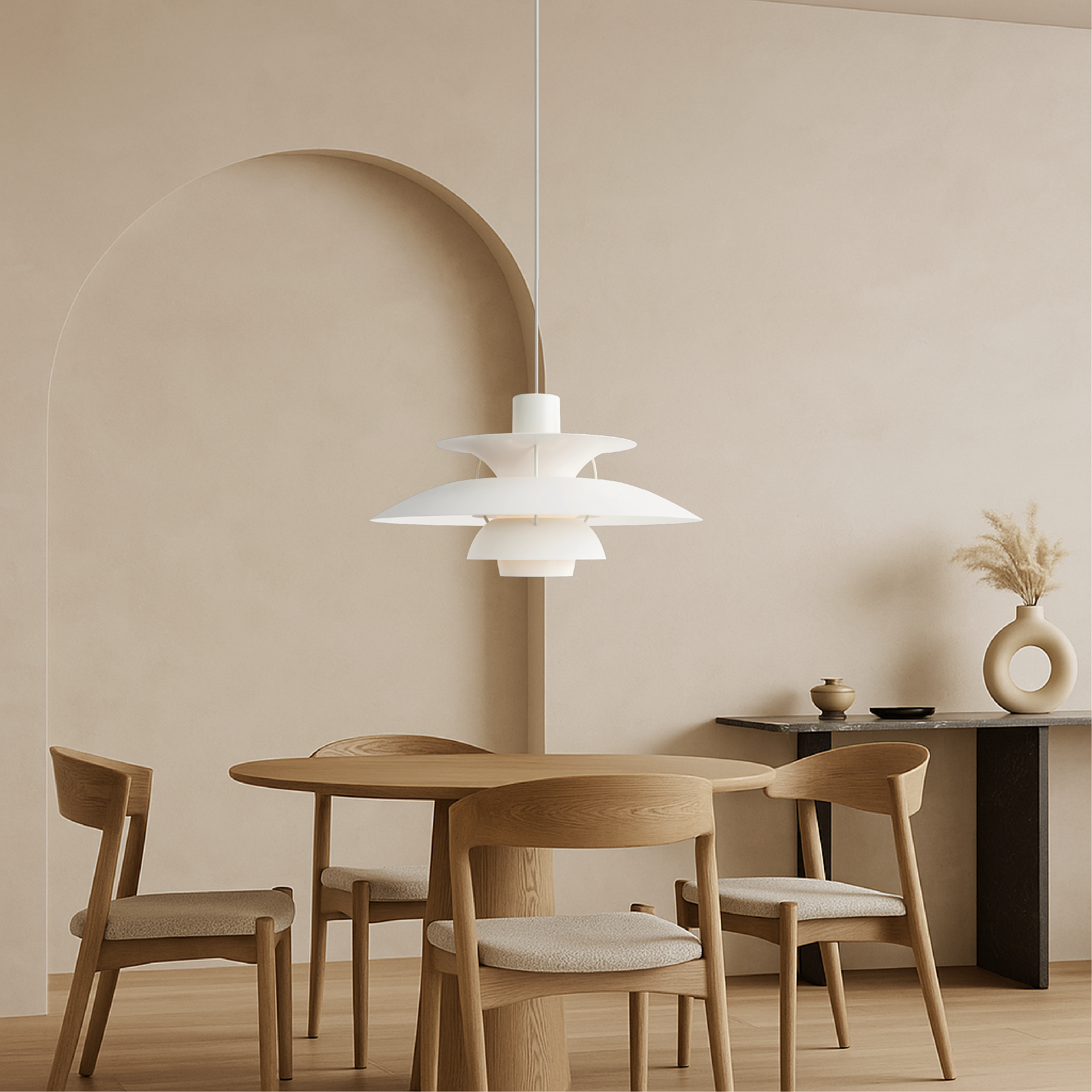Danish Multilayer Pendant Lamp