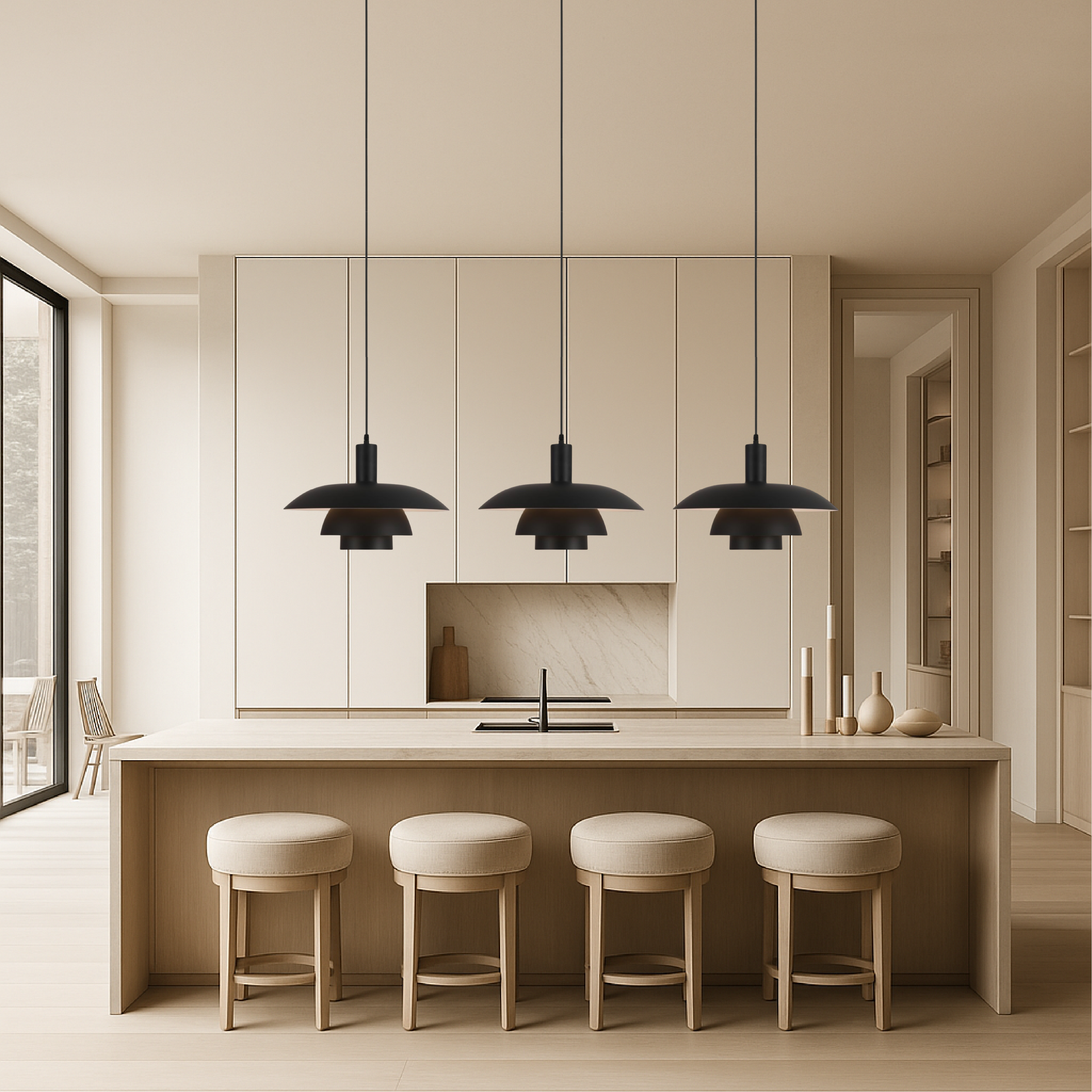 Irda Danish Style Pendant Lamp