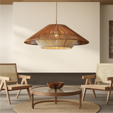 Woven Bamboo Pendant Lamp