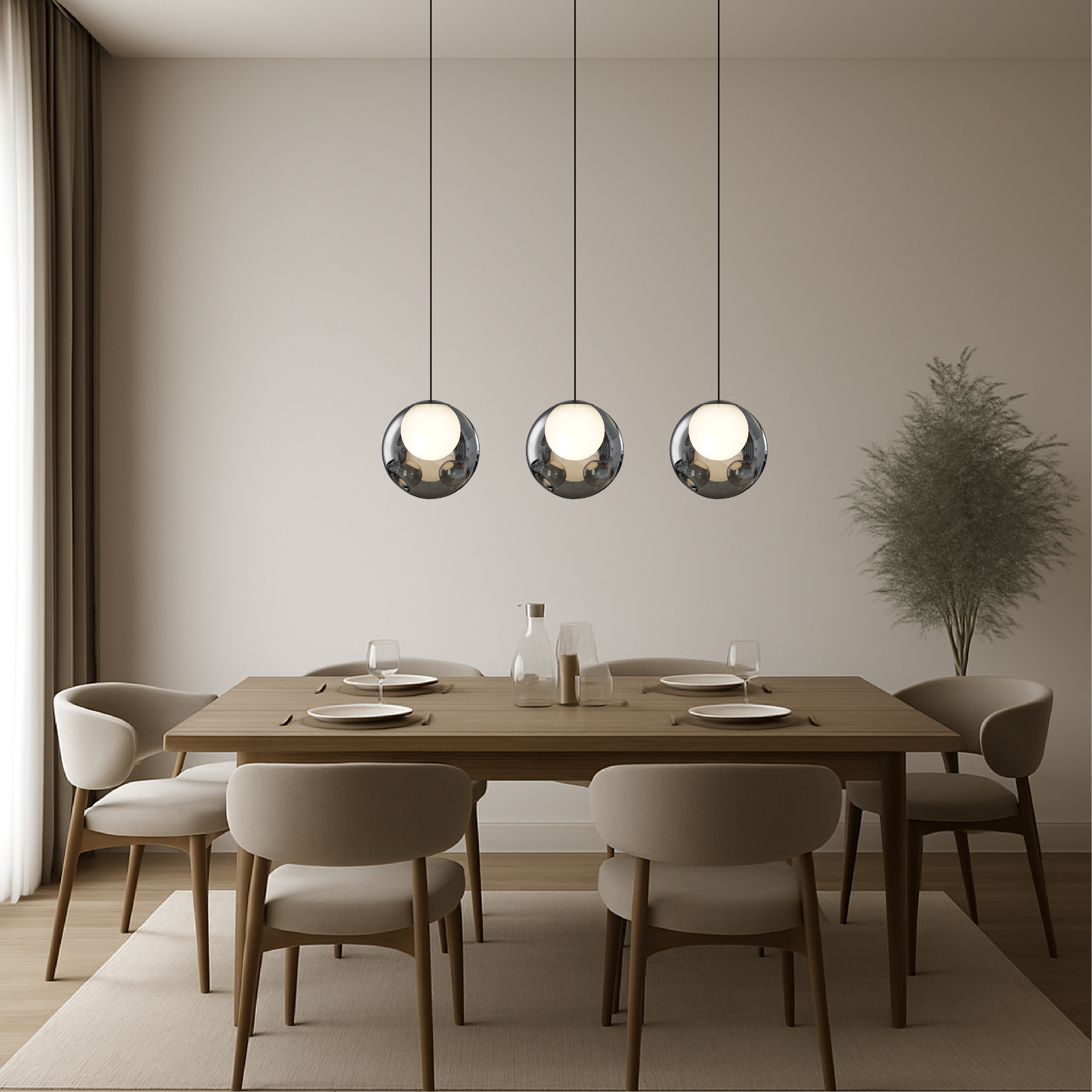 Italian glass pendant