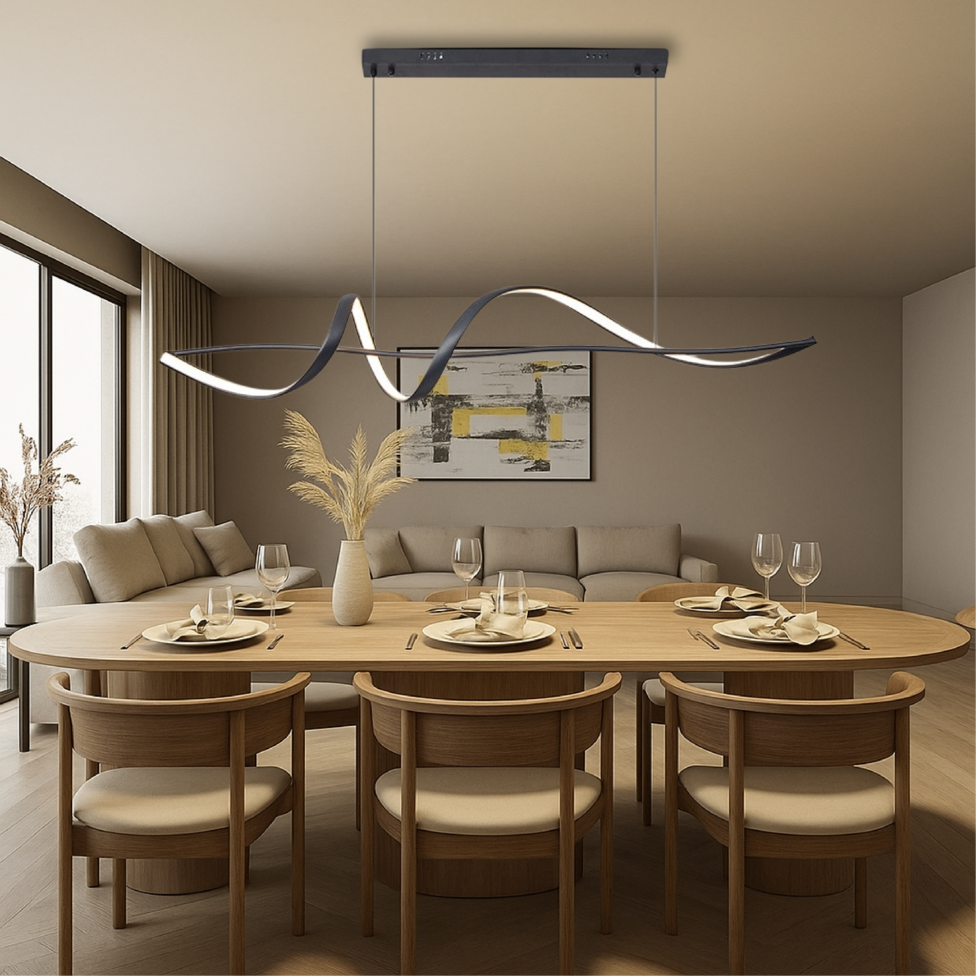 Modern pendant lamp Aurora
