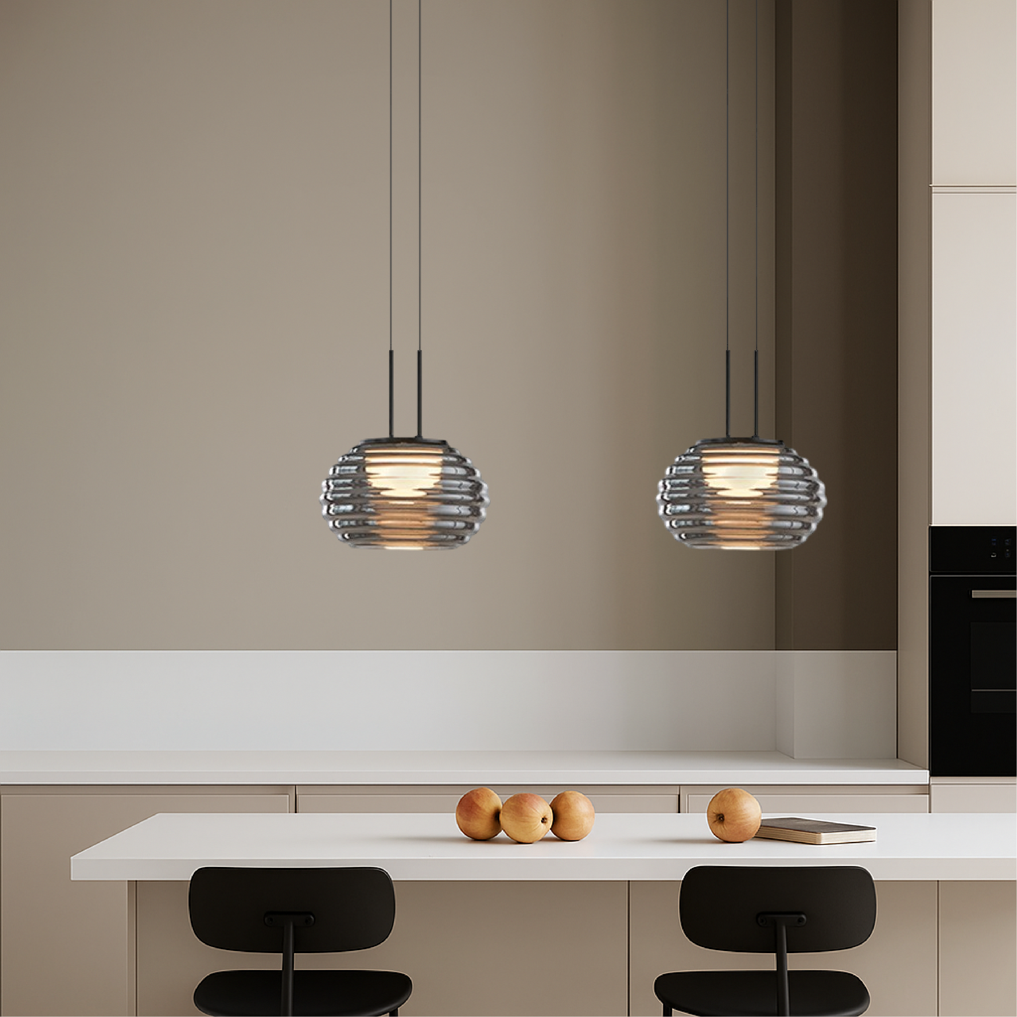 Pendant light for kitchen island