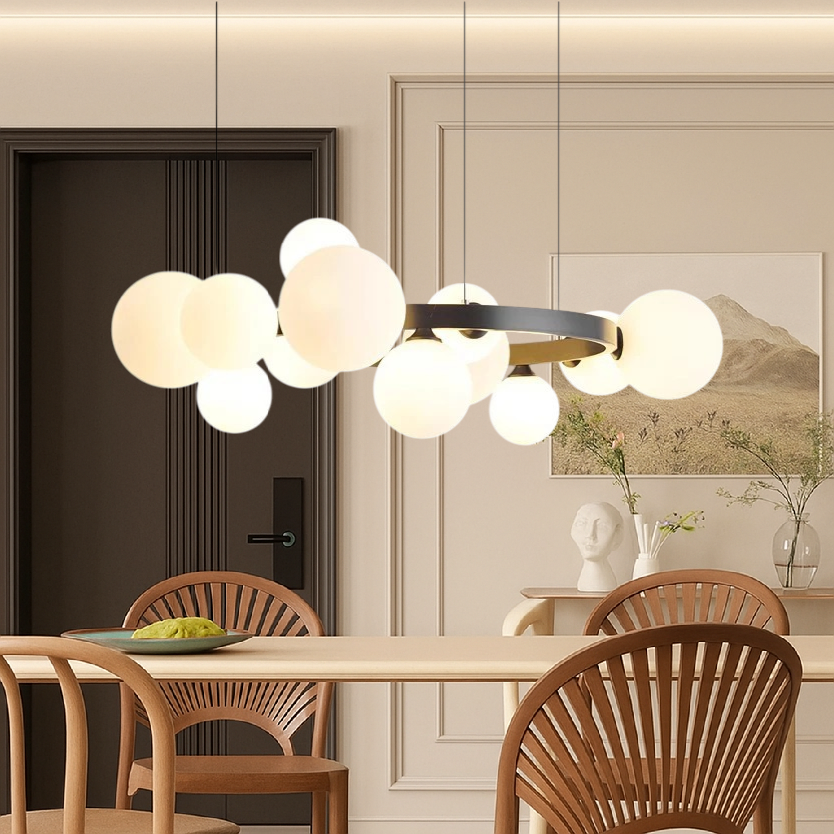 Nordic living room chandelier