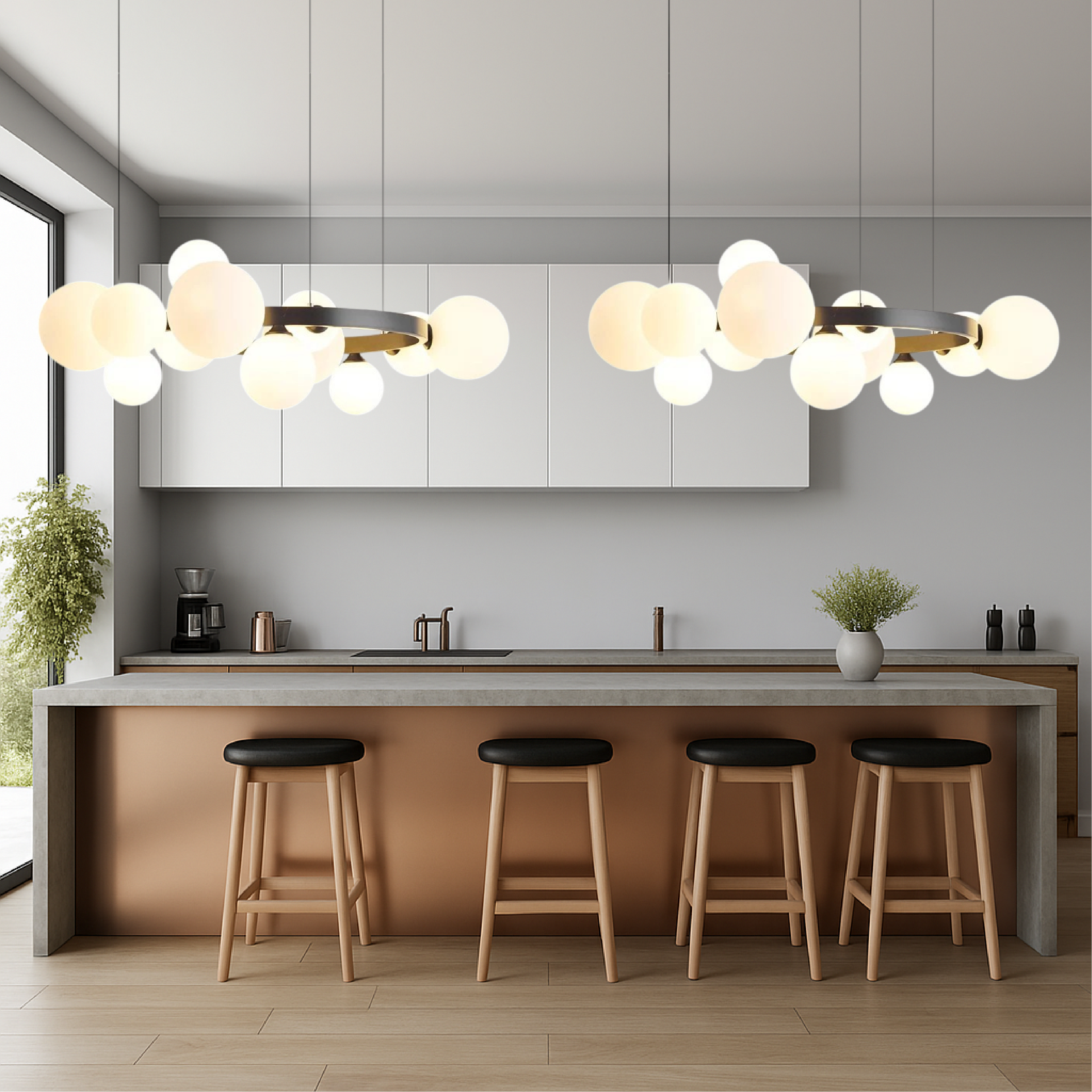 Nordic living room chandelier