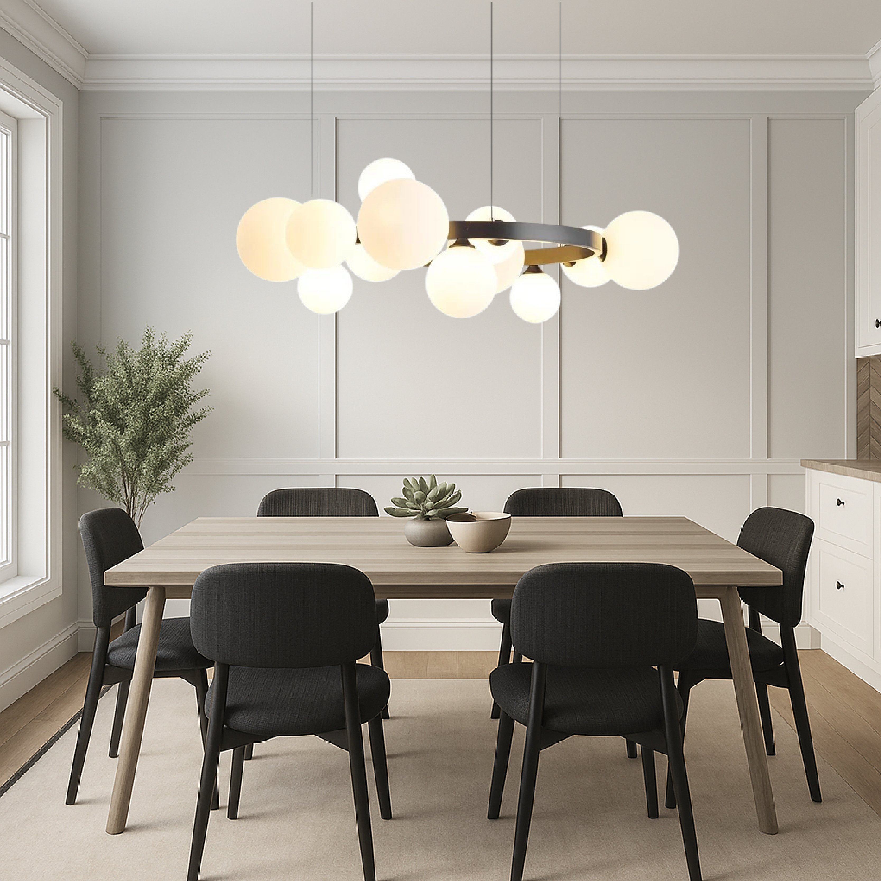 Nordic living room chandelier
