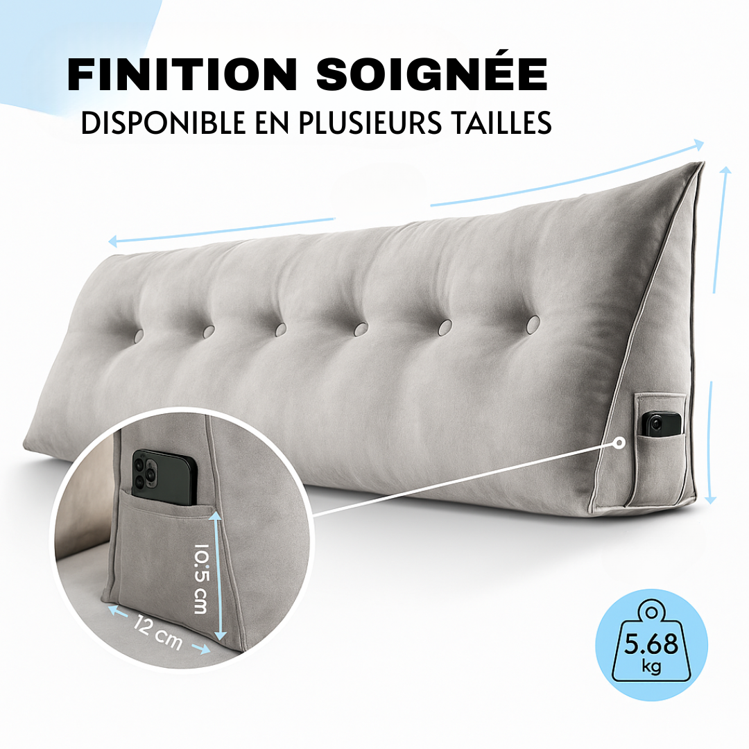 Coussin de confort Orthodesign amovible anti-douleur bien dormir dog travel bottl