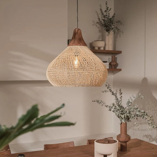 Japanese design pendant lamp