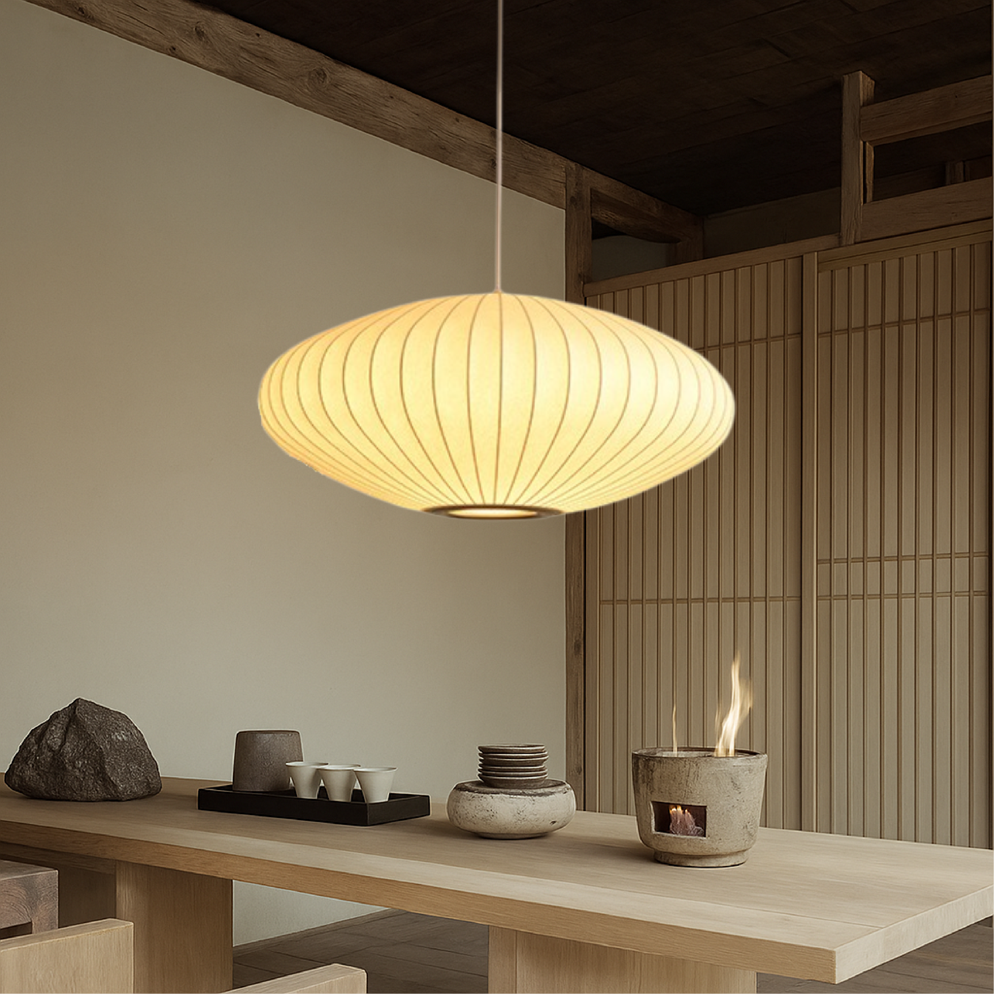 Italian silk suspension
