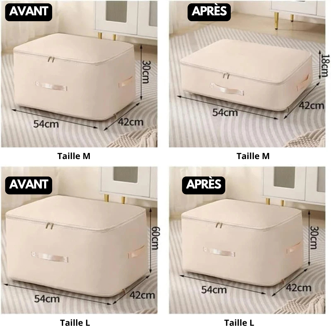 Sac de Compression Ultime SpaceMaster™ - Boîte de Rangement pour Linge et Voyage