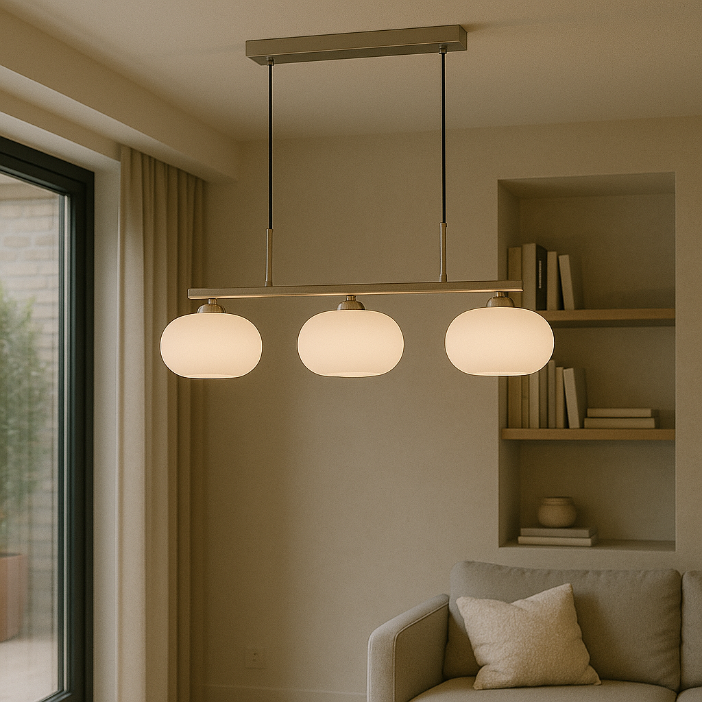 Bauhaus Pendant Lamp with 3 Heads