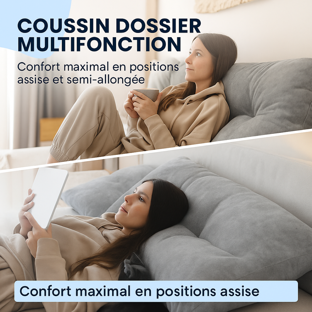 Coussin de confort Orthodesign amovible anti-douleur bien dormir dog travel bottl