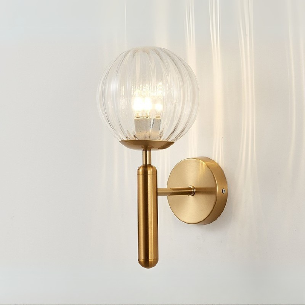 Nordic sphere wall lamp