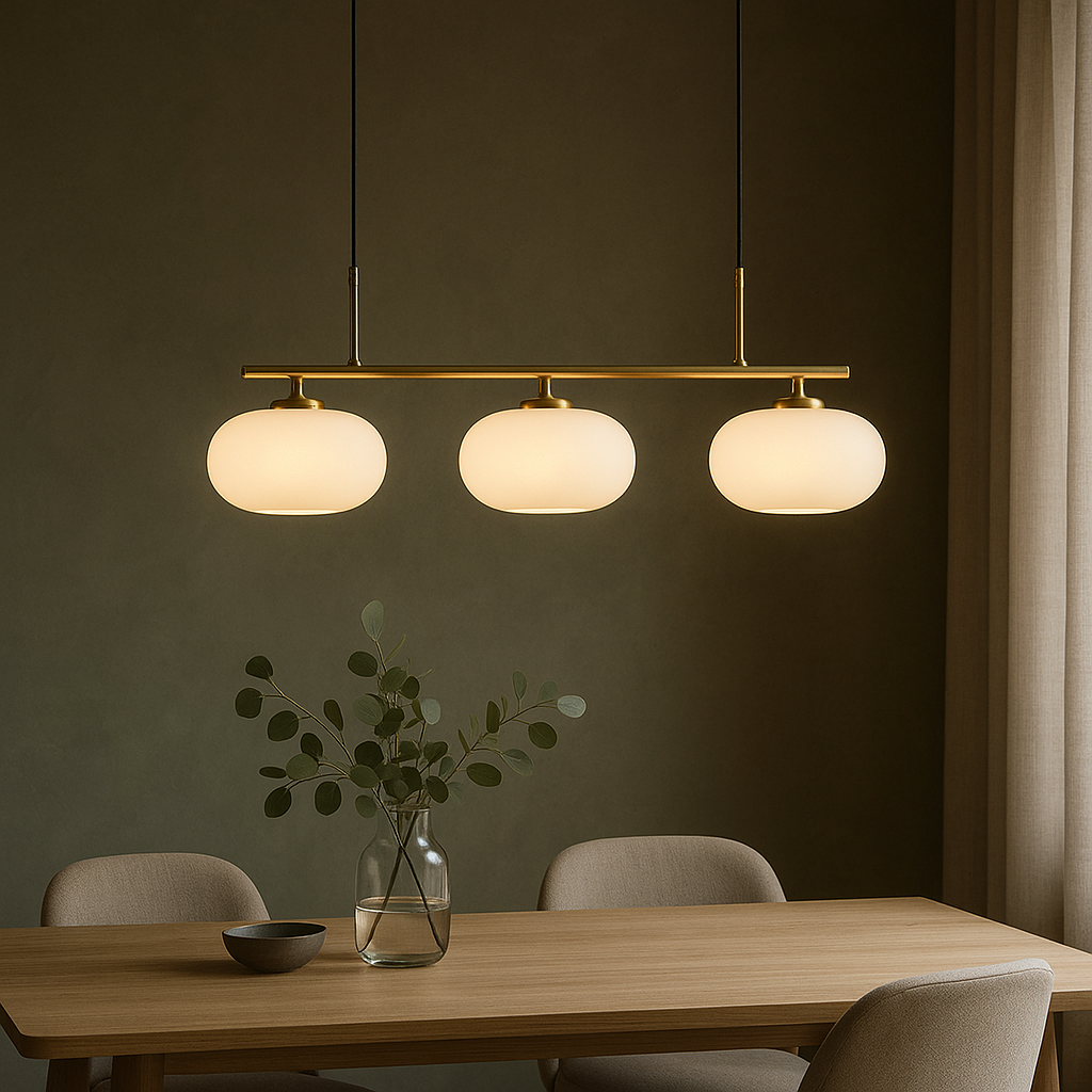 Bauhaus Pendant Lamp with 3 Heads