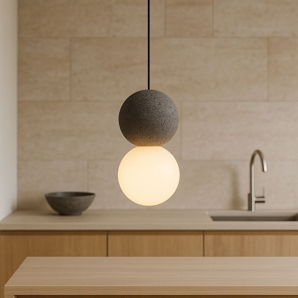 Obsidian Pendant Light