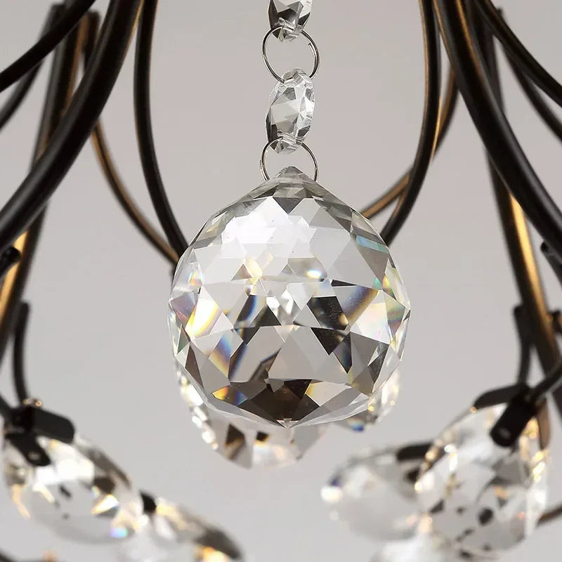 Luxury crystal ceiling light
