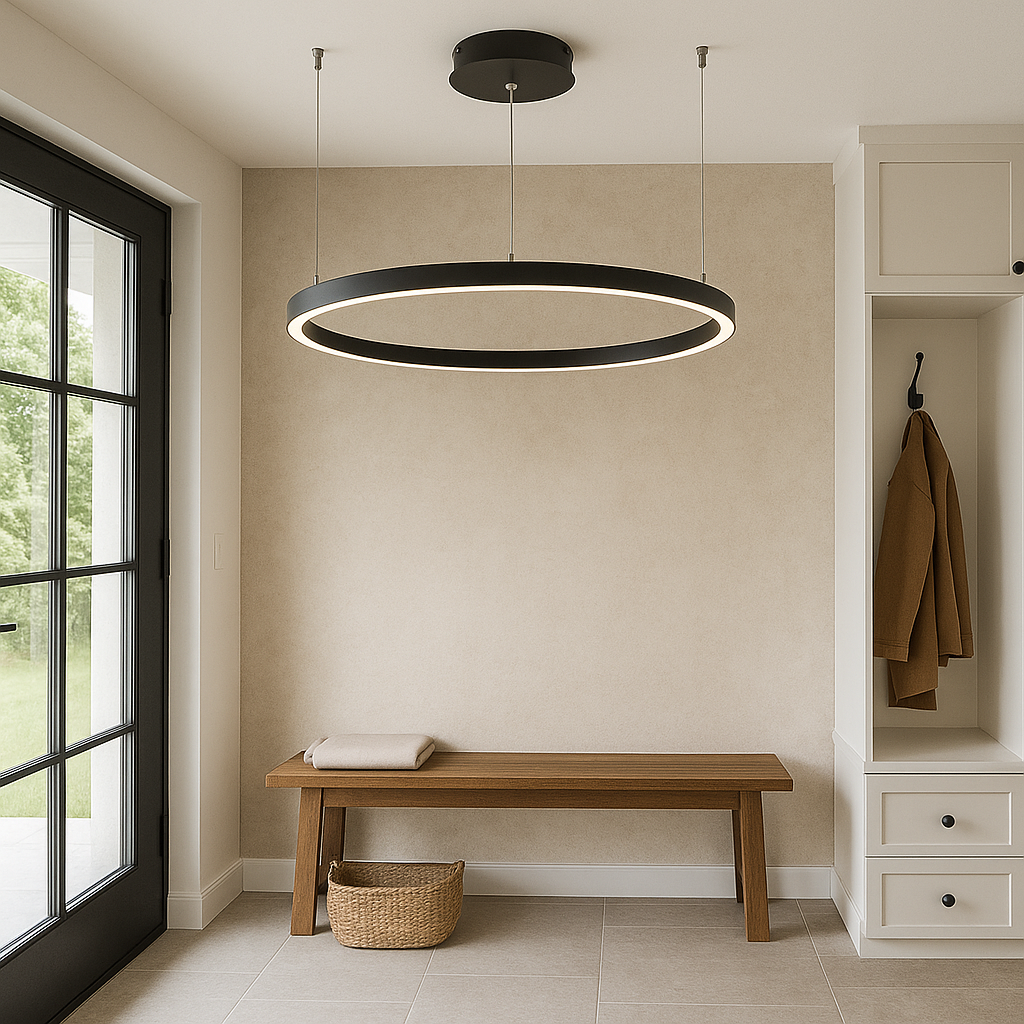 Nordic ring pendant lamp