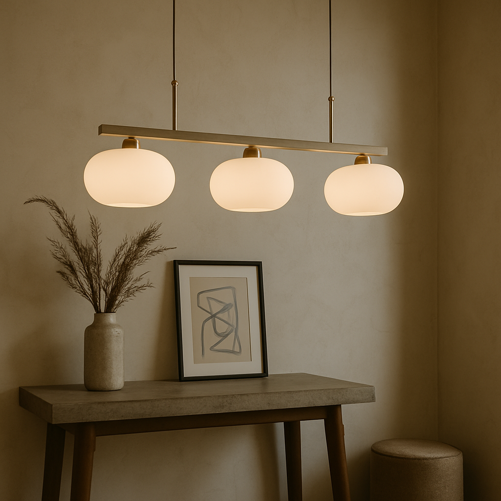 Bauhaus Pendant Lamp with 3 Heads
