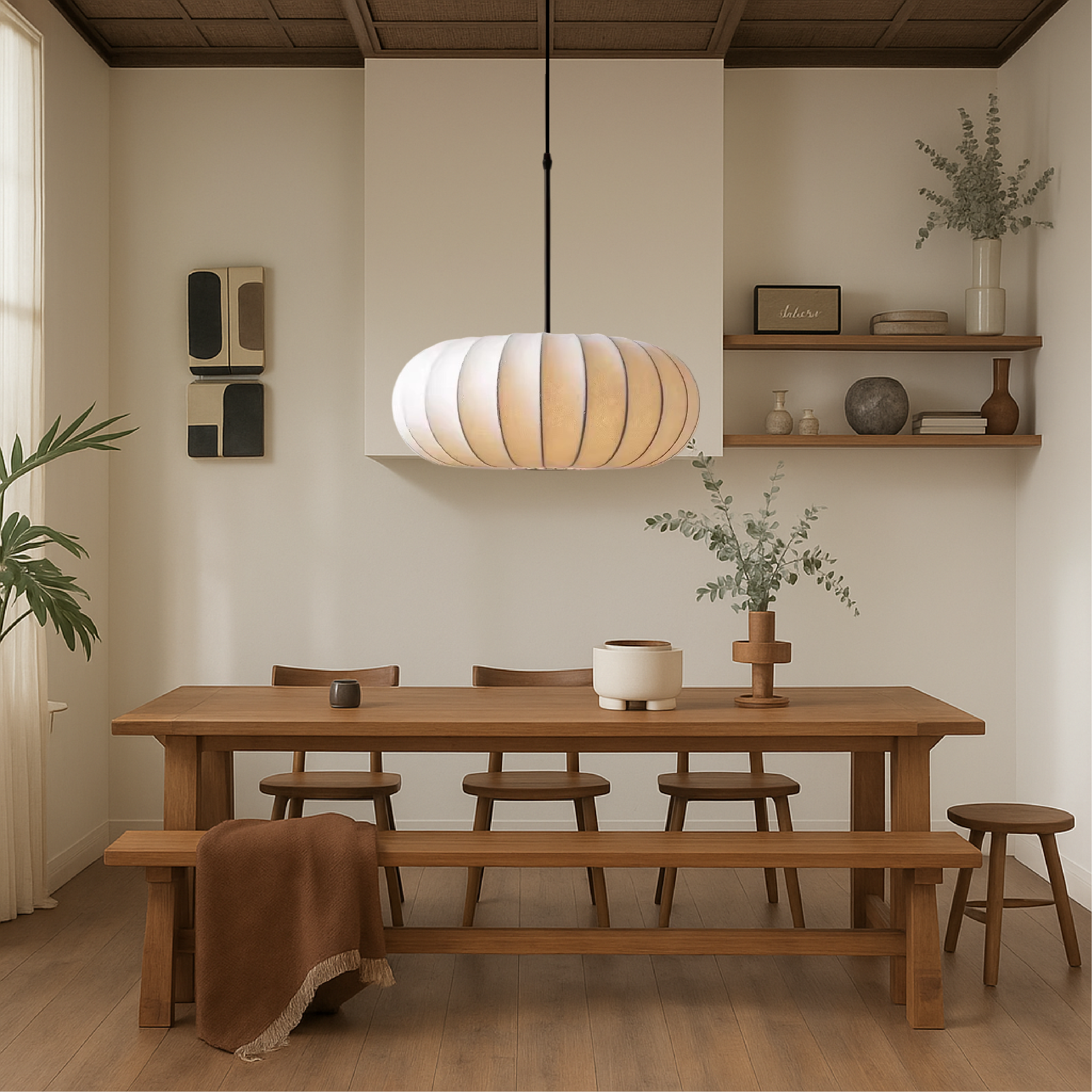 Verona Silk Pendant Lamp