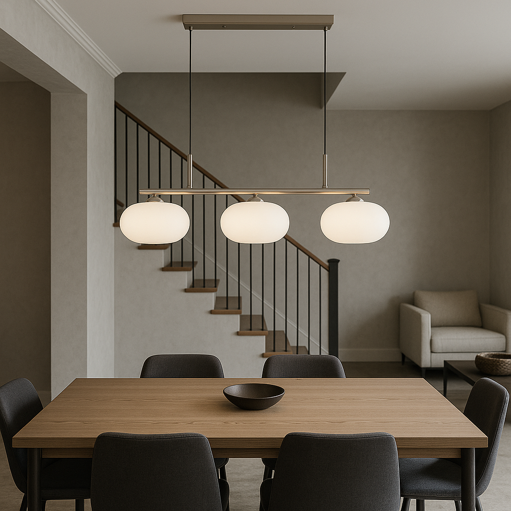 Bauhaus Pendant Lamp with 3 Heads