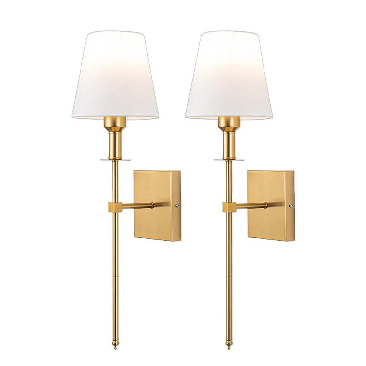(2-Pack) Wired Wall Sconce