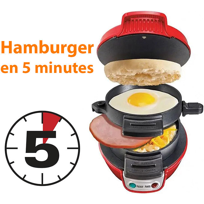 Appareil à Hamburger avec design compact et gain de place dog travel bottle leak-