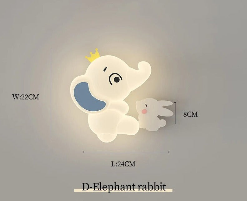 Applique Murale Lapin - Ambiance Douce et Chaleureuse travel bottle leak-proo