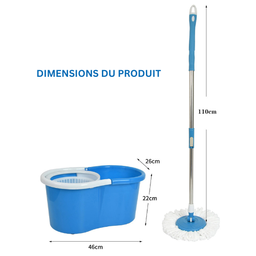Serpillère seau essoreur pour un essorage facile dog travel bottle leak-proof des
