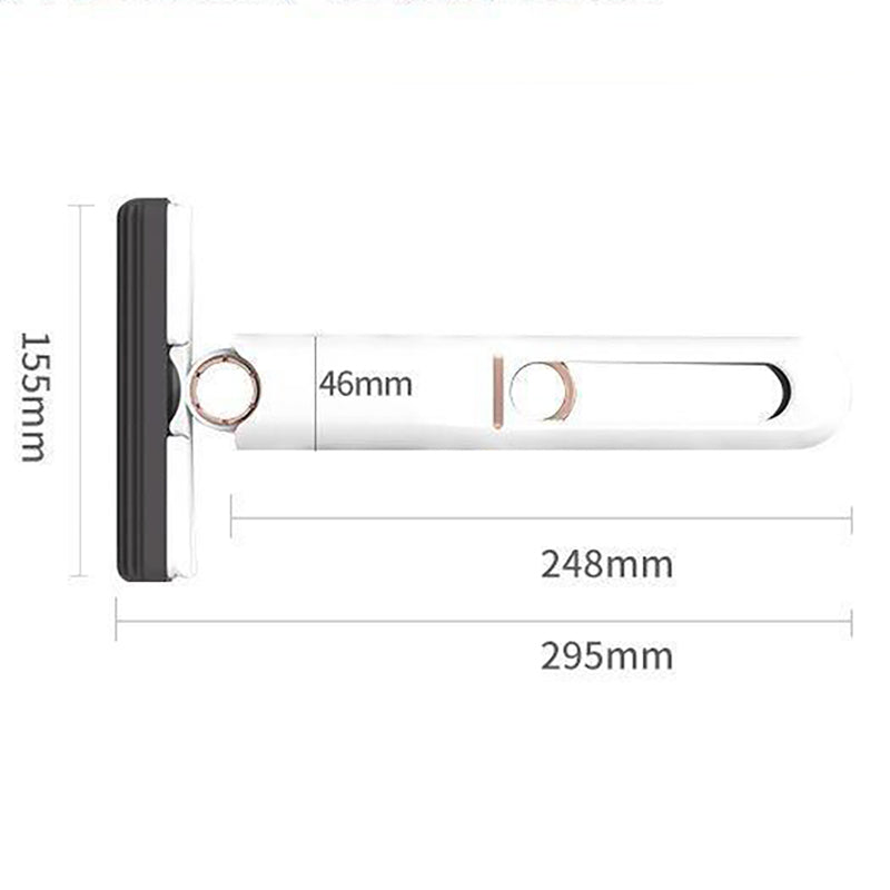 Balai à franges Mini Squeeze - Nettoyage à une main pour plus de commodité dog tr