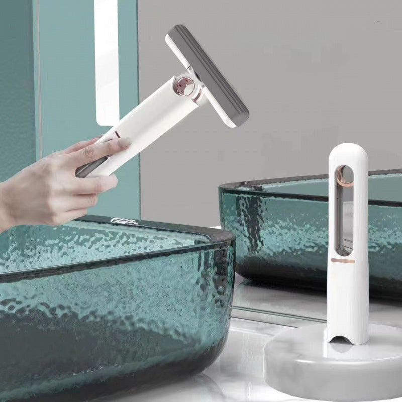 Balai à franges Mini Squeeze - Mécanisme intuitif pour utilisation facile dog tra