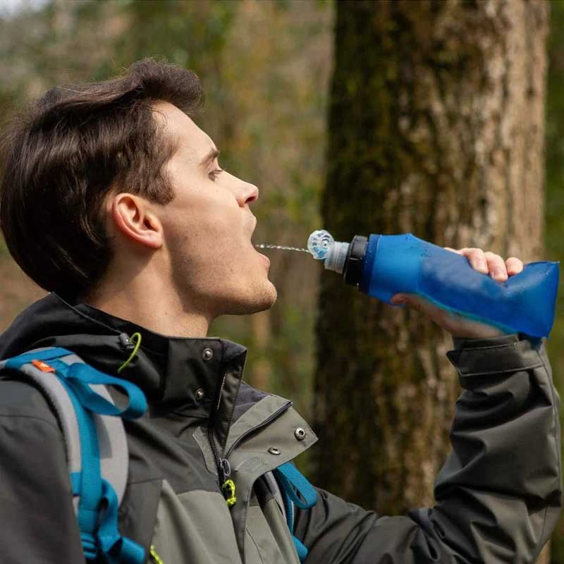 Bouteille Pliable avec Filtre à Eau - Hydratation en Plein Air travel bottle