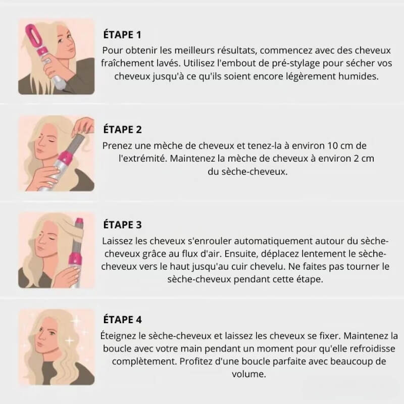 Brosse Sèche-Cheveux en Ergonomique et Pratique pour un Usage Confortable dog tra