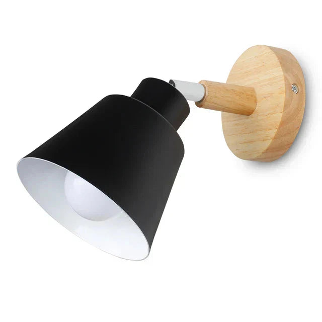 Applique Murale Minimaliste Scandinave - CalmAura - Noir - Lampe LED pour une ambiance sereine