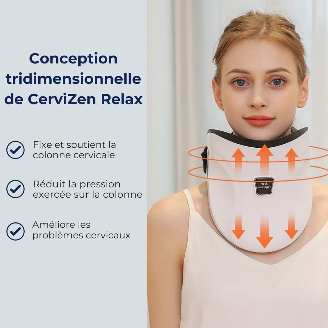 Masseur Cervical à Pression d’Air pour une réduction des douleurs cervicales dog