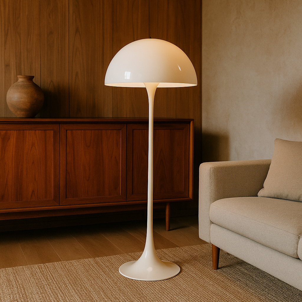 Mushroom floor lamp