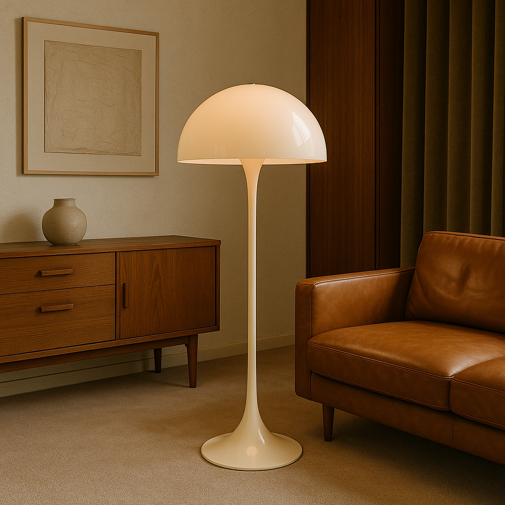 Mushroom floor lamp