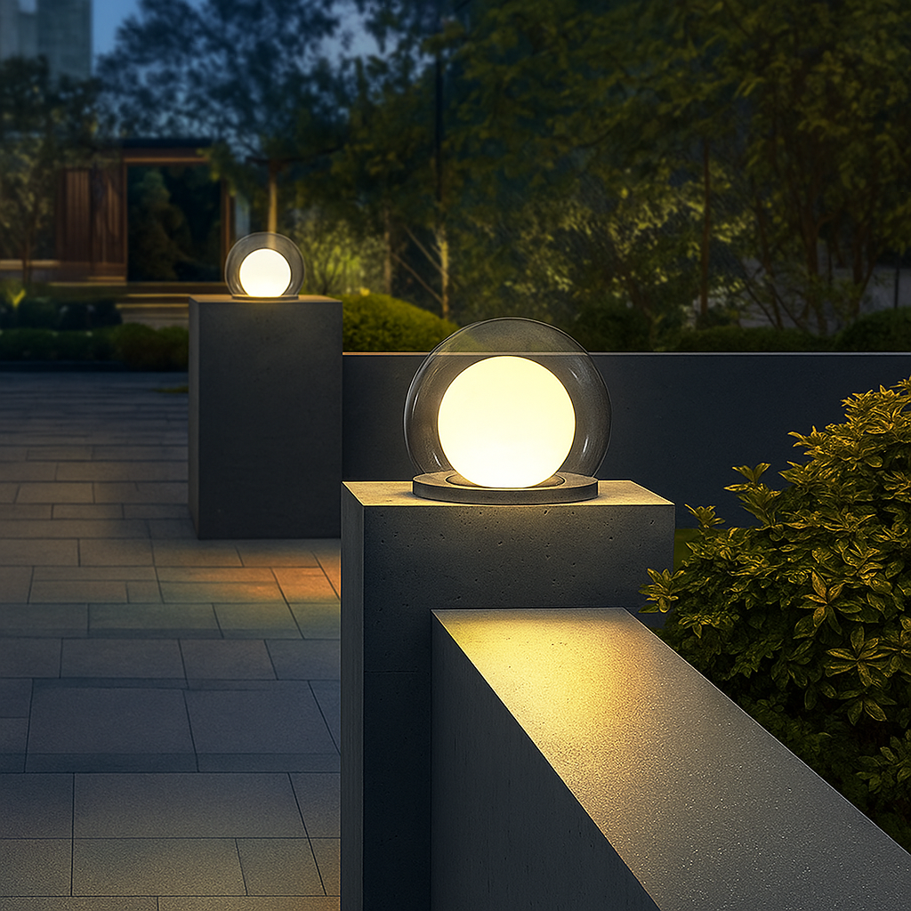 Pillar Moon Lamp