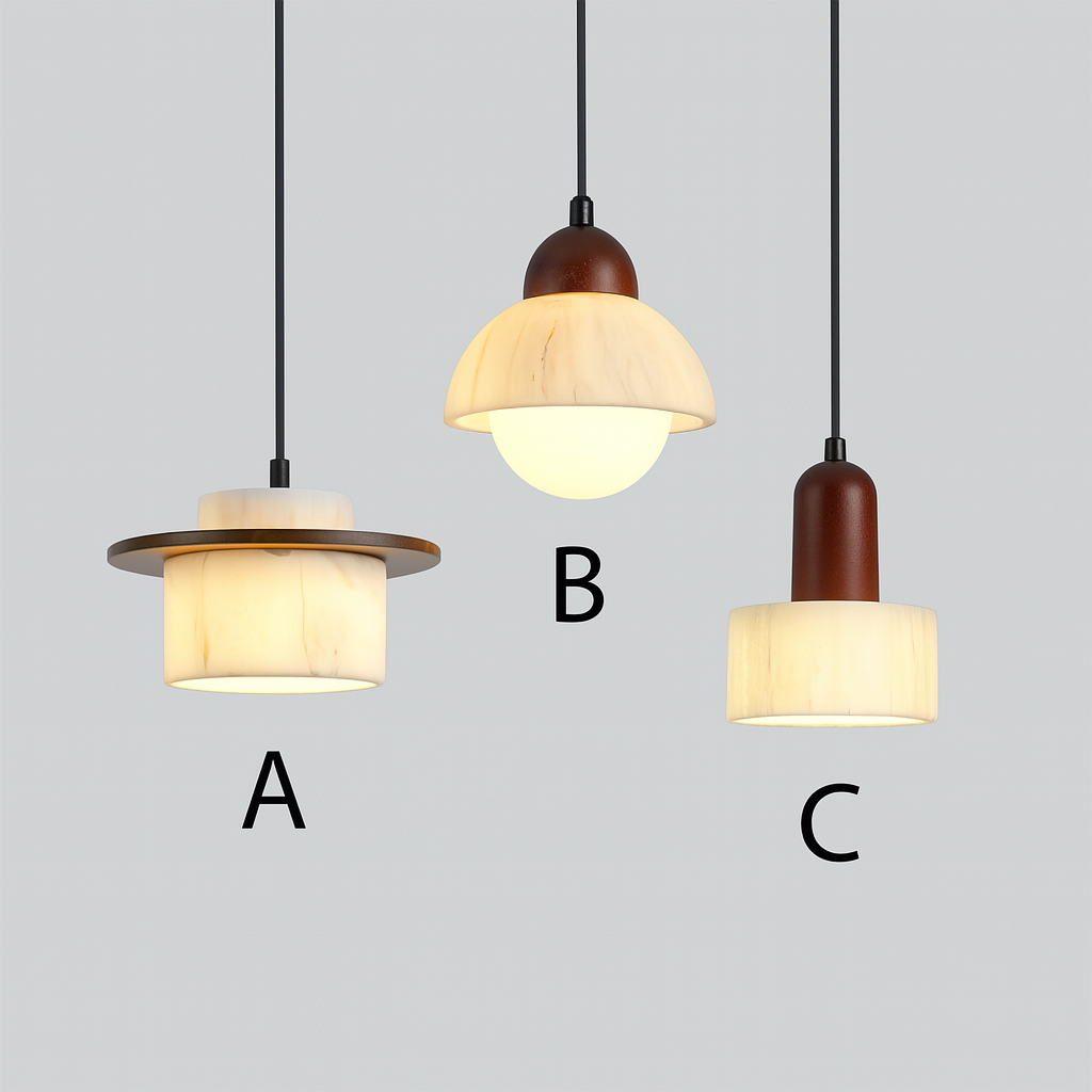 Alabaster Marble Pendant Lamp