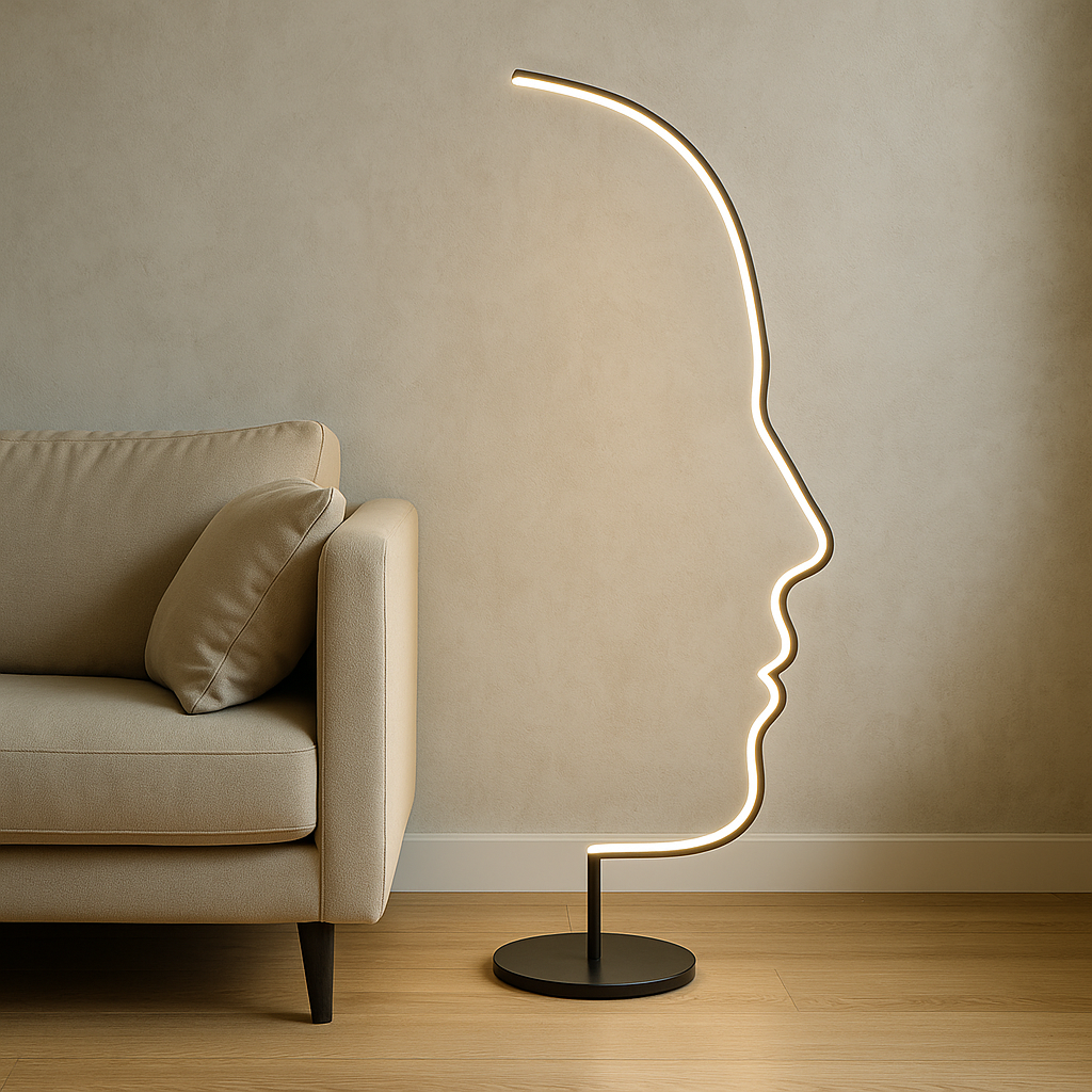 Floor Lamp Face