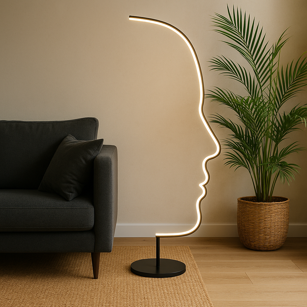 Floor Lamp Face