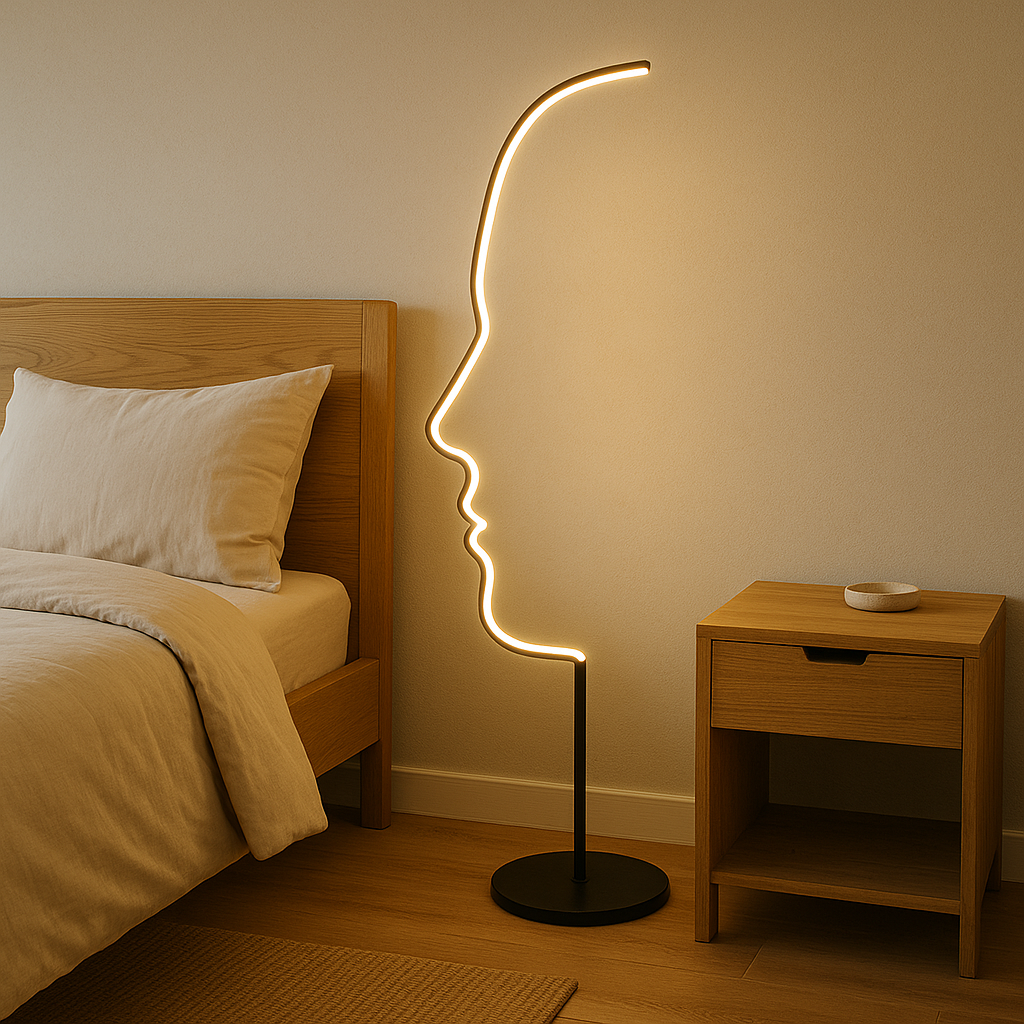 Floor Lamp Face