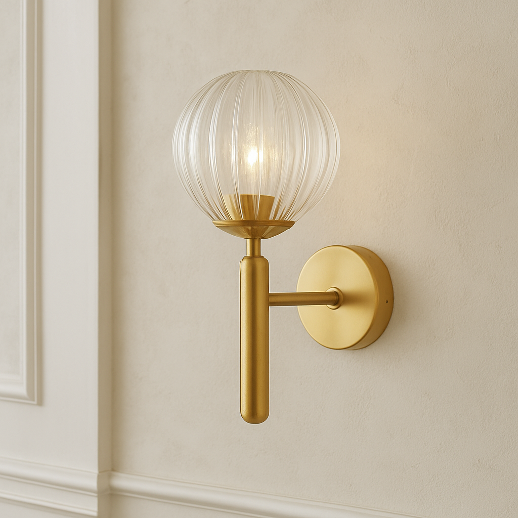 Nordic sphere wall lamp
